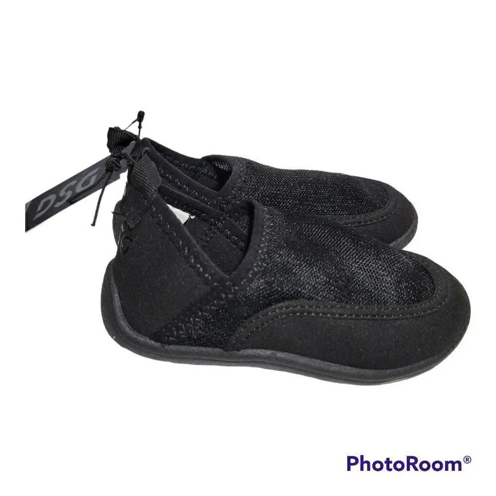 DSG Sport Water Sandals Shoes Kids Youth Size 8K Black Toddler/Preschool Unisex‎
